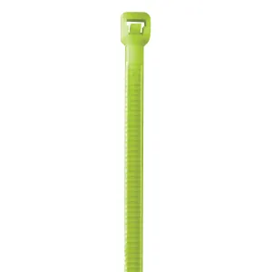 8" 40# Fluorescent Green Cable Ties