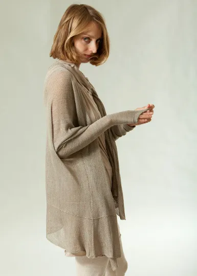 Bamboo Cardigan - Sand