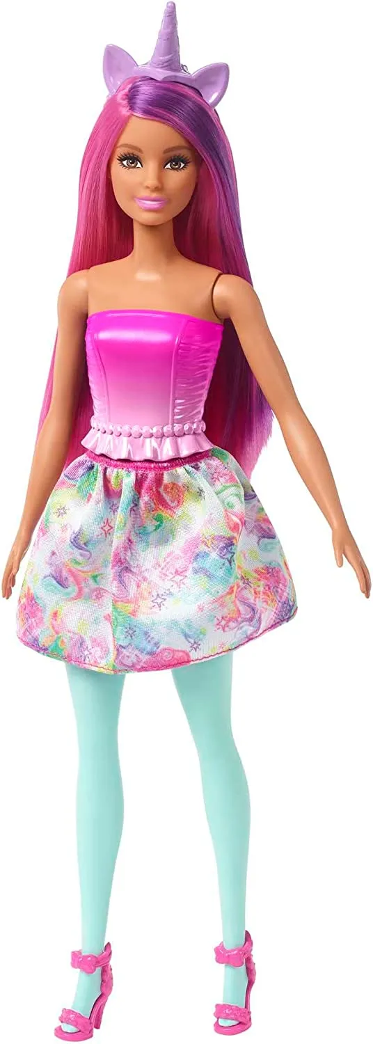 Barbie Fairytale Dress Up Doll - Mermaid Tail And Skirt