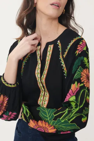 Belinda Embroidered Top