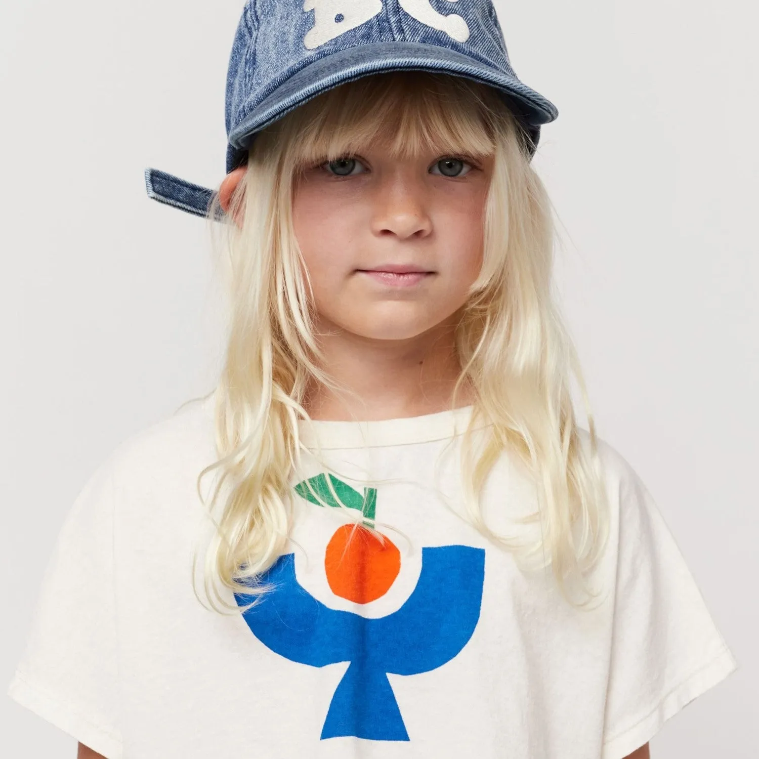 BOBO CHOSES - Tomato Plate Cropped T-shirt