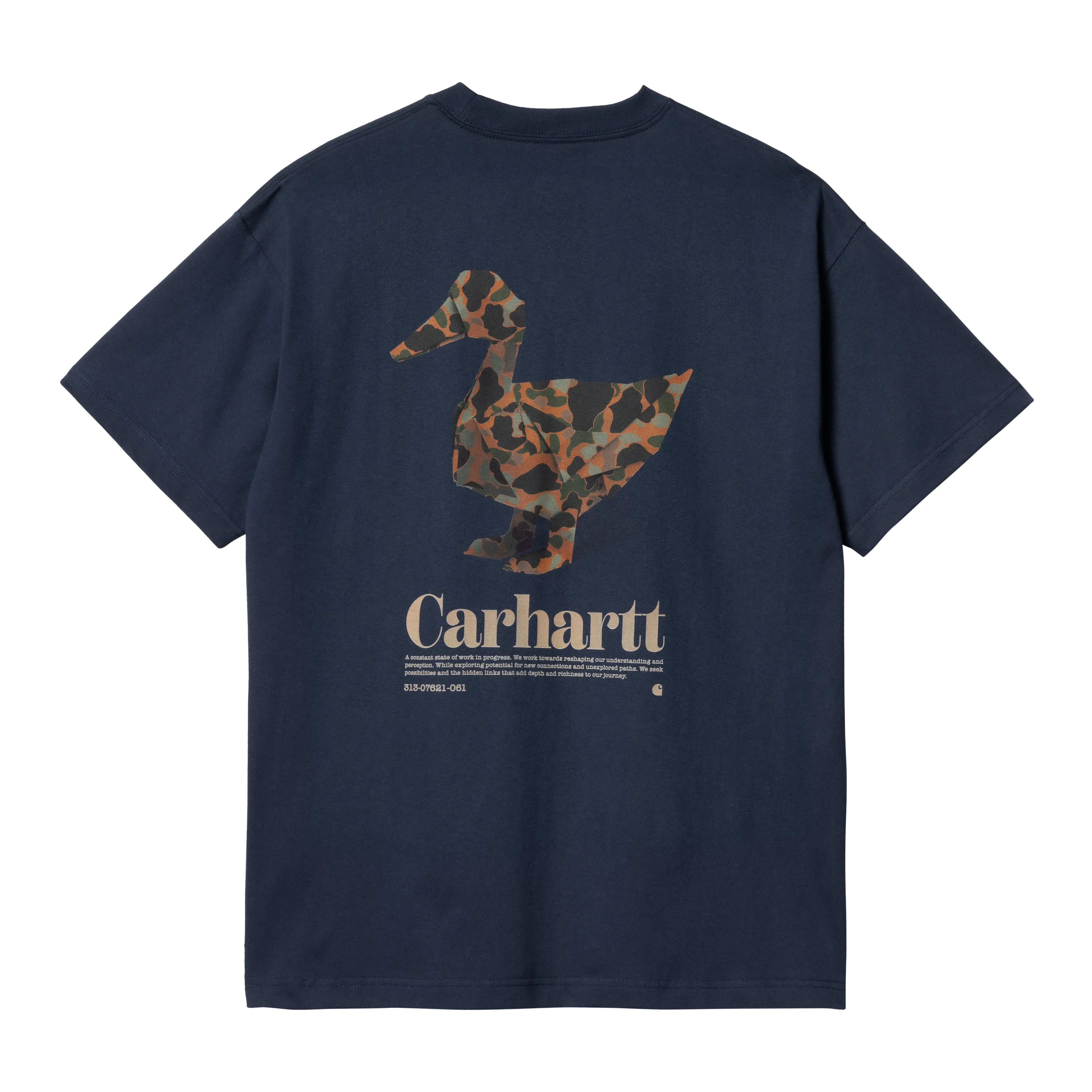 Carhartt WIP S/S Fold Duck T-Shirt - Air Force Blue