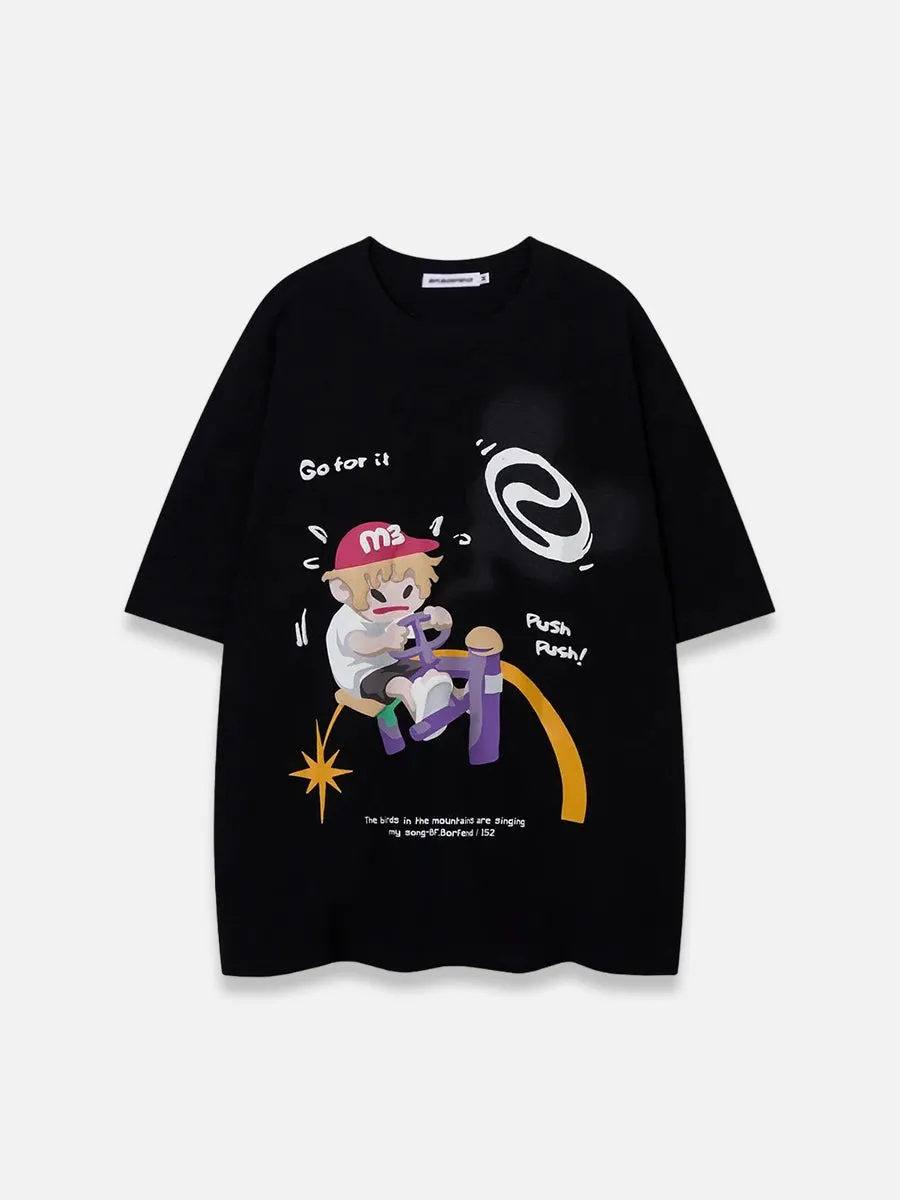 Cartoon Graphic Tee