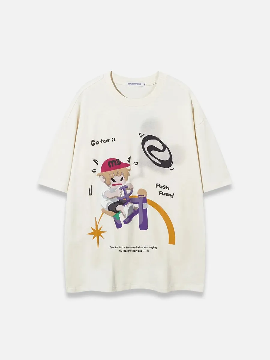 Cartoon Graphic Tee