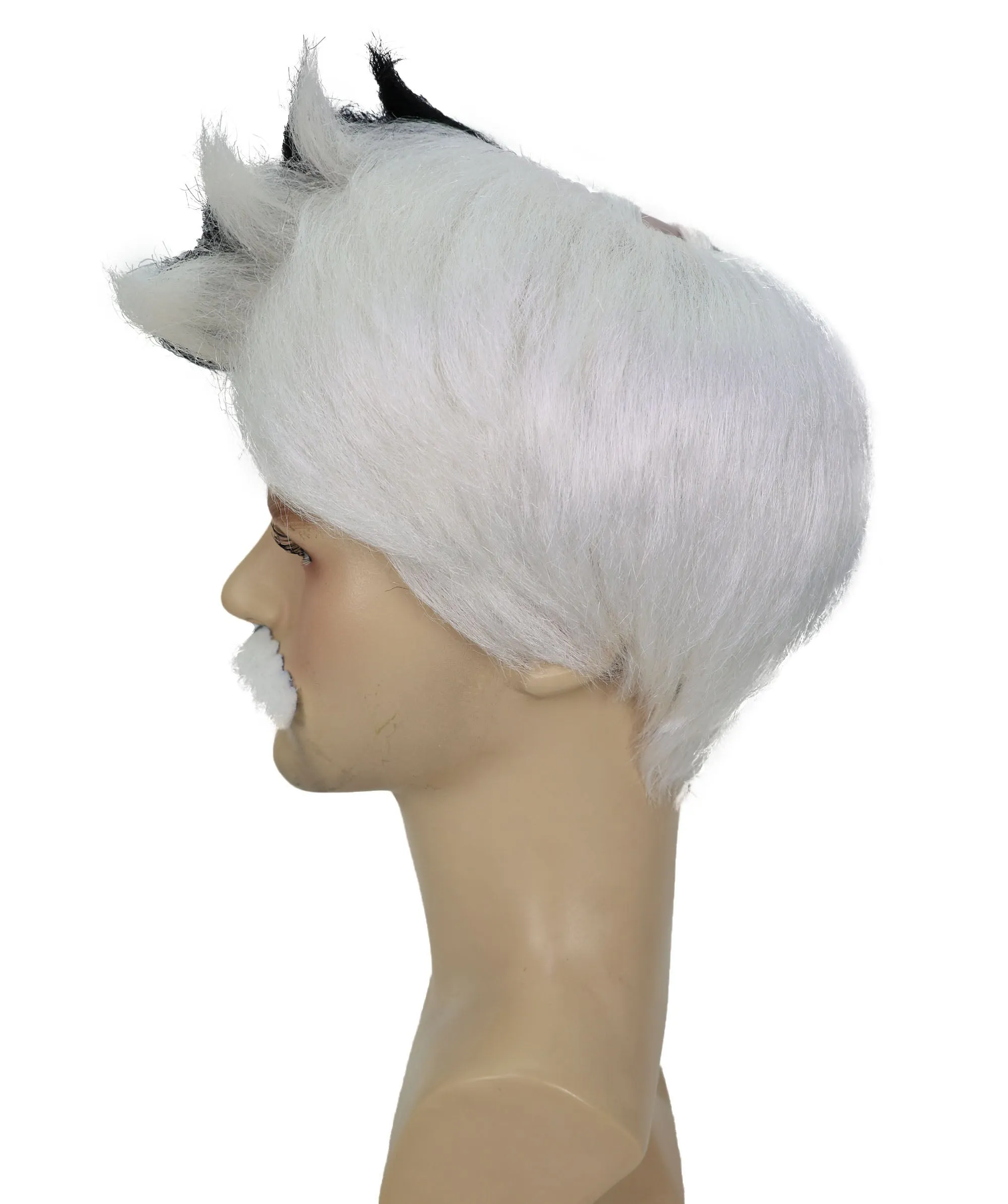 Cartoon Multiple Wig with Mustache Set | TV/Movie Wigs | Premium Breathable Capless Cap