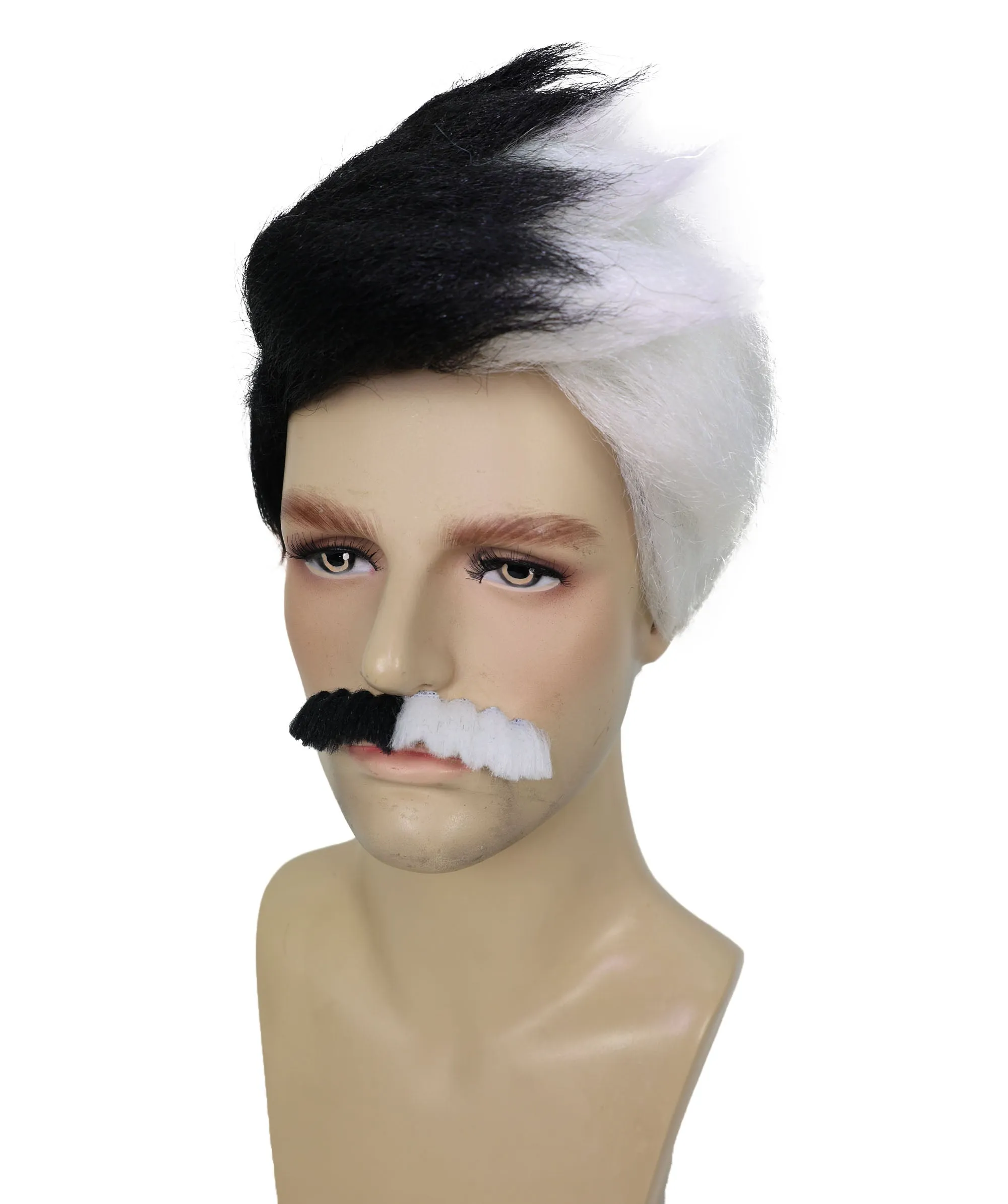 Cartoon Multiple Wig with Mustache Set | TV/Movie Wigs | Premium Breathable Capless Cap