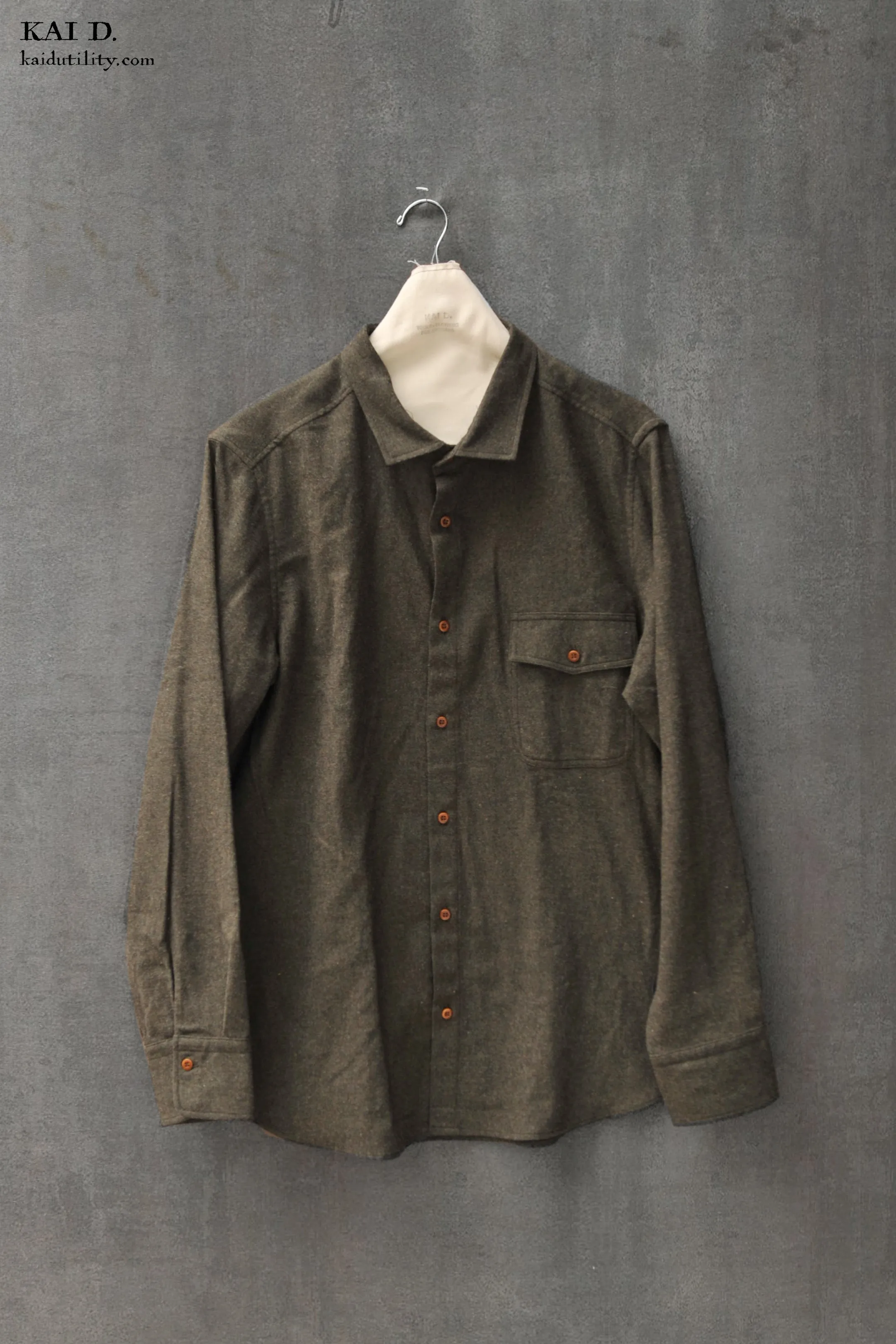 Cassady Shirt - Heathered Cotton - XXL