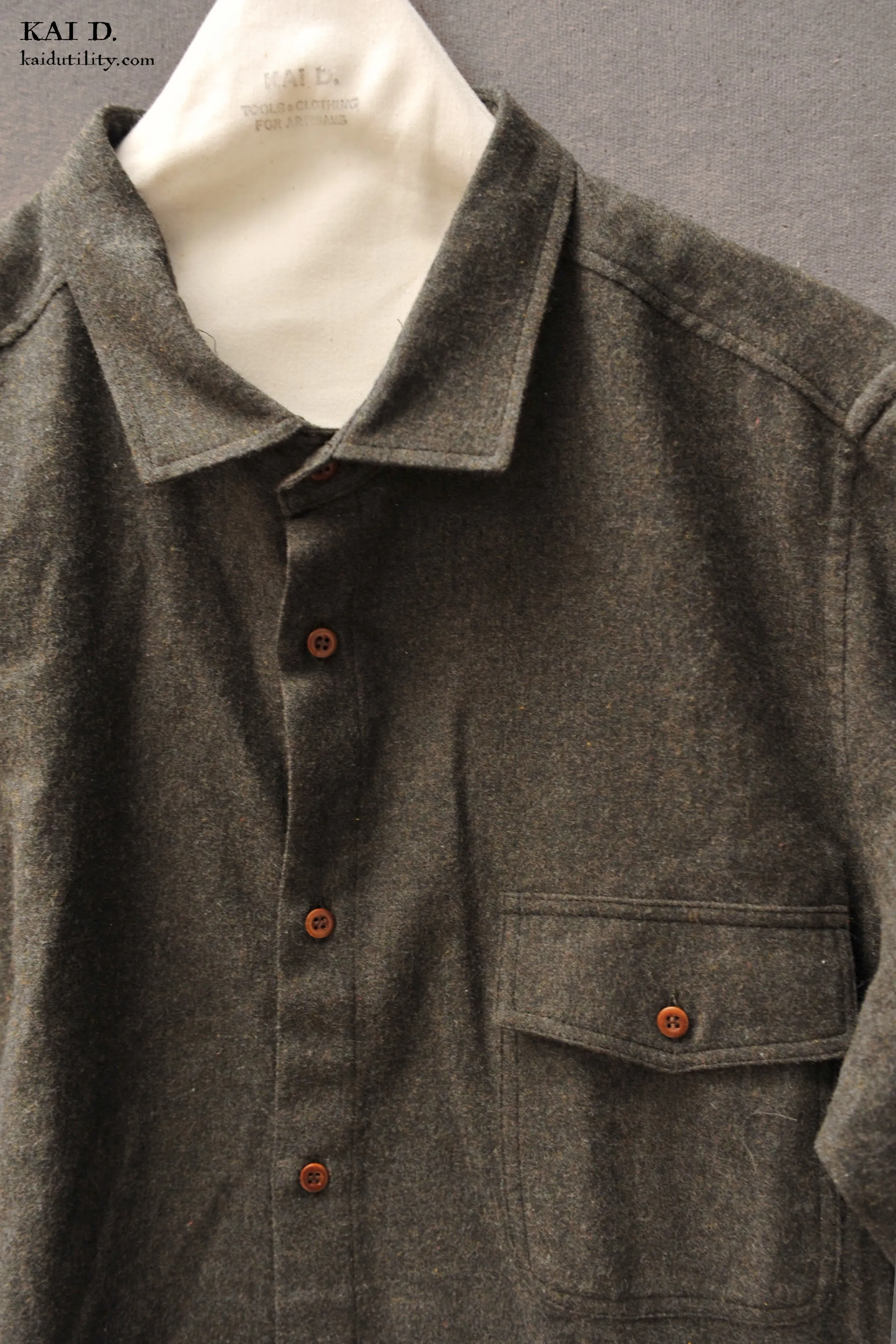 Cassady Shirt - Heathered Cotton - XXL