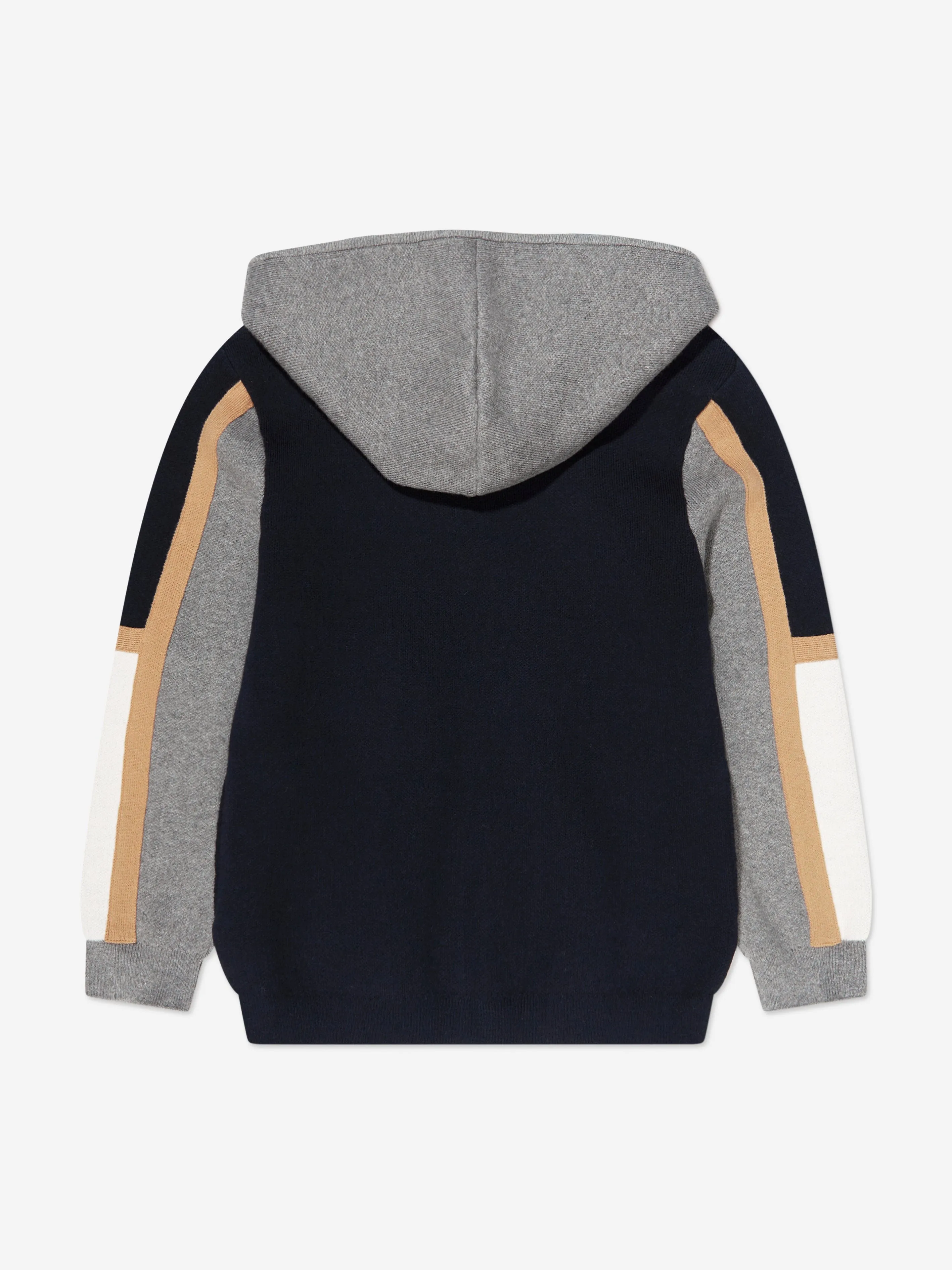 Chloé Girls Knitted Zip Up Top in Navy