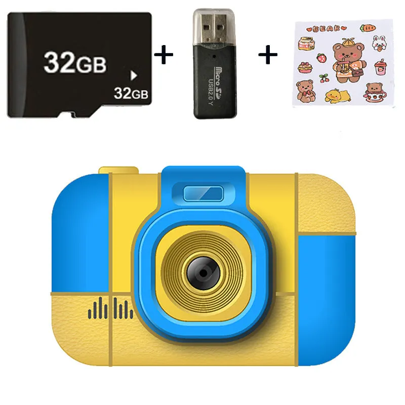 Cross-border L1 Children's Mini Digital Camera 24-inch Screen Front And Rear Dual Camera HD 2000W Pixel Camera Gift