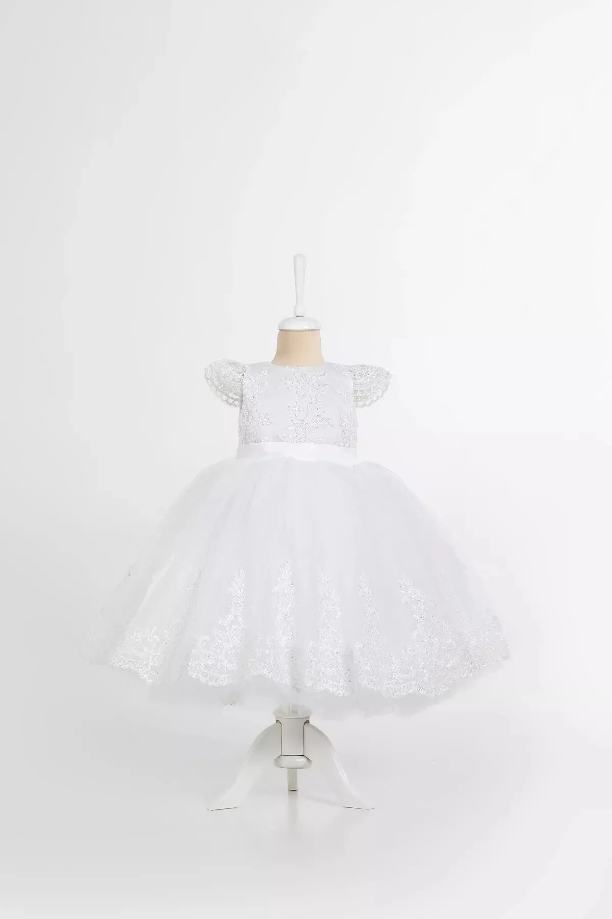 Ella White Baptism Dress