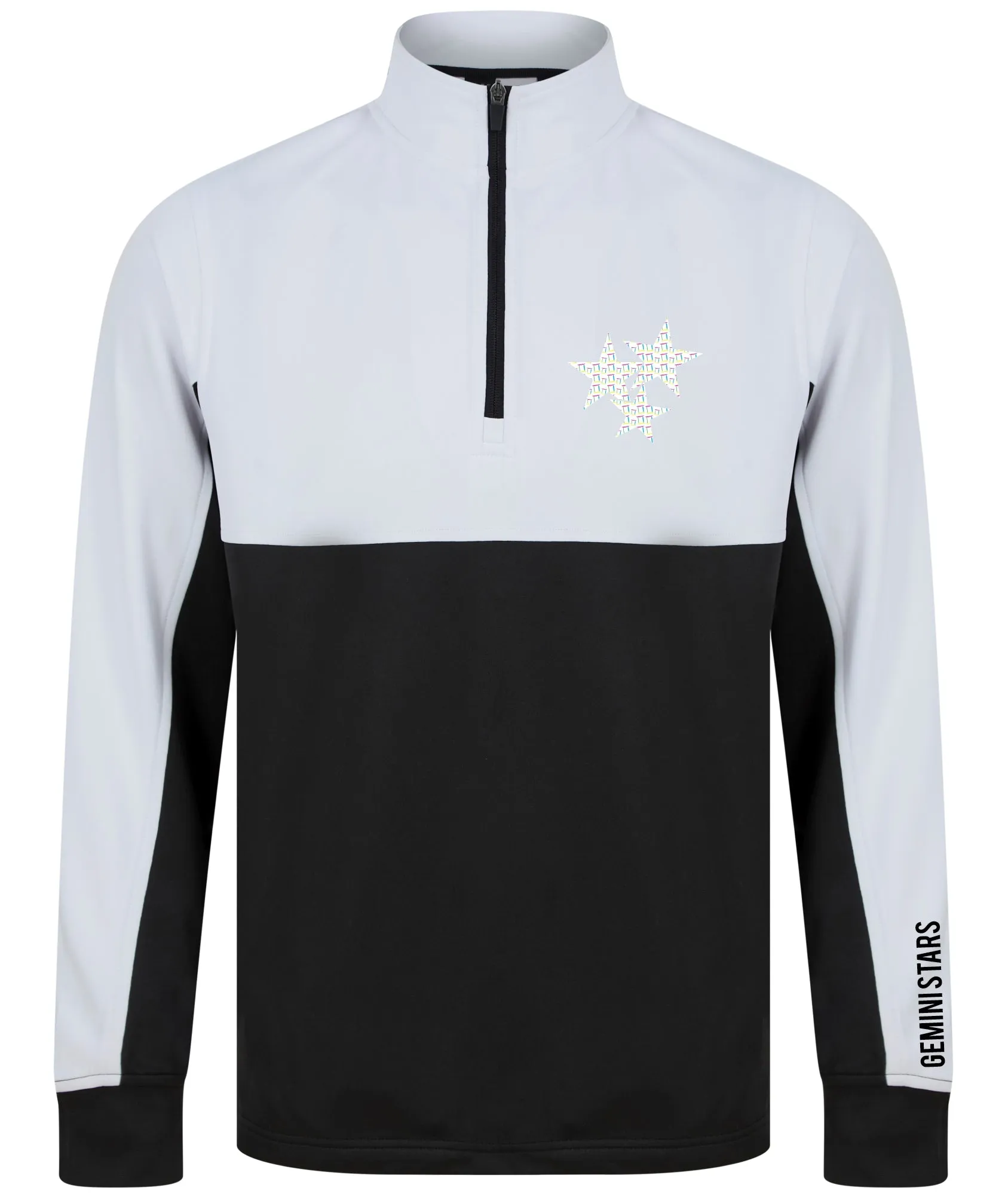 Gemini Stars Adults 1/4 Zip Tracksuit Top