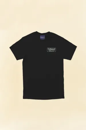 Godspeed 'Genuine' Heavyweight Organic T-Shirt - Black