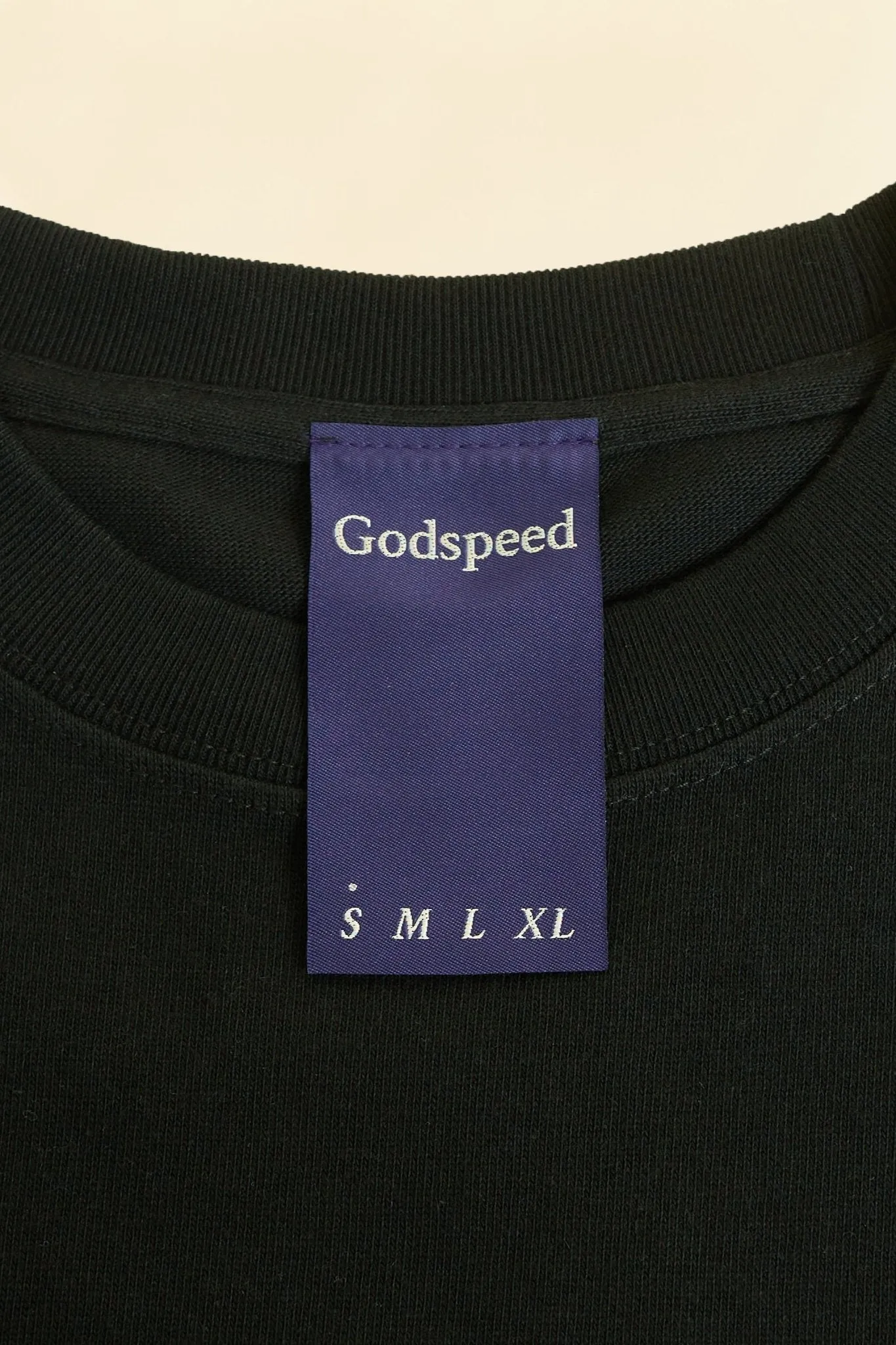 Godspeed 'Genuine' Heavyweight Organic T-Shirt - Black