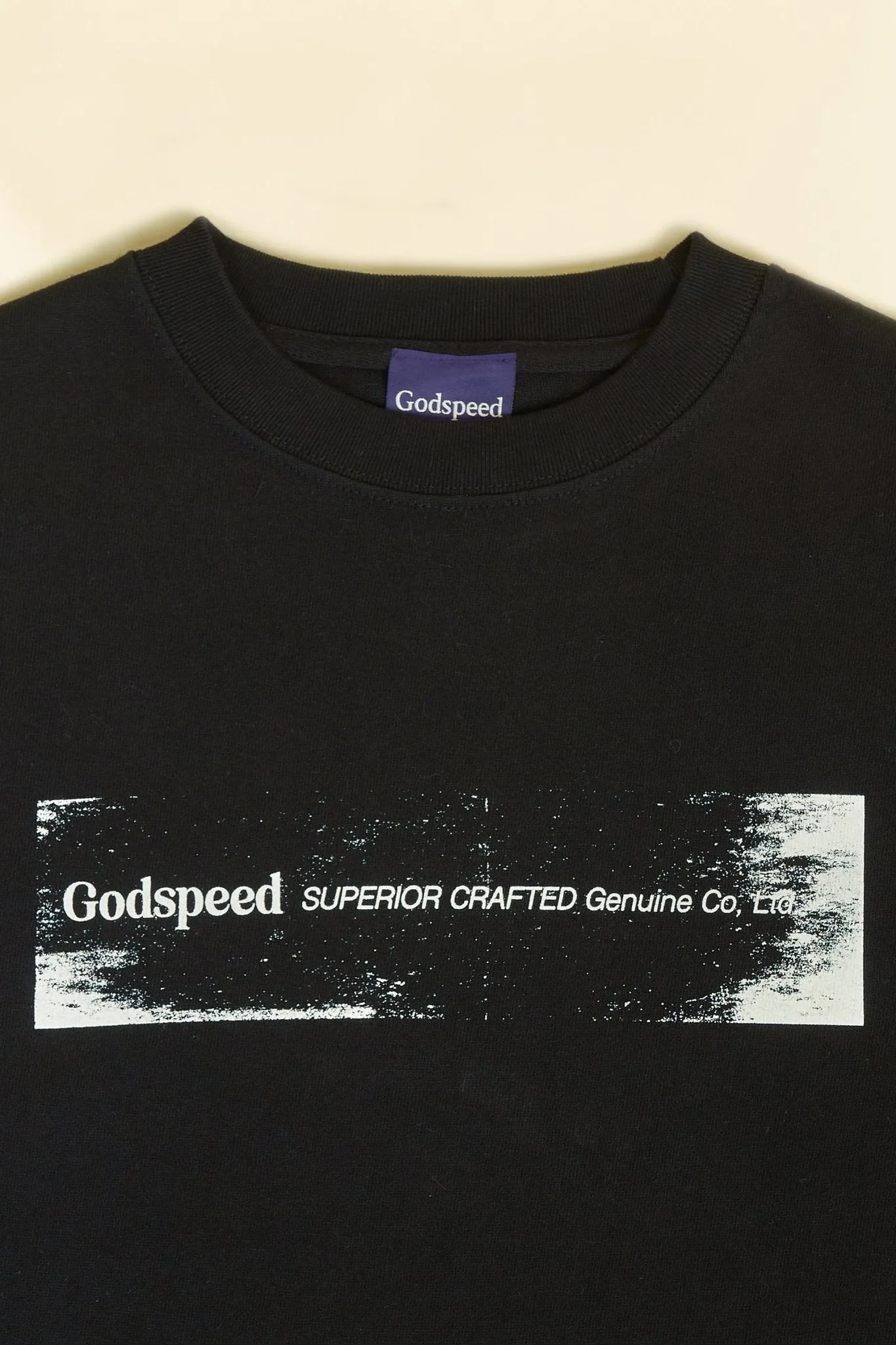 Godspeed 'Roller' Heavyweight Organic T-Shirt - Black