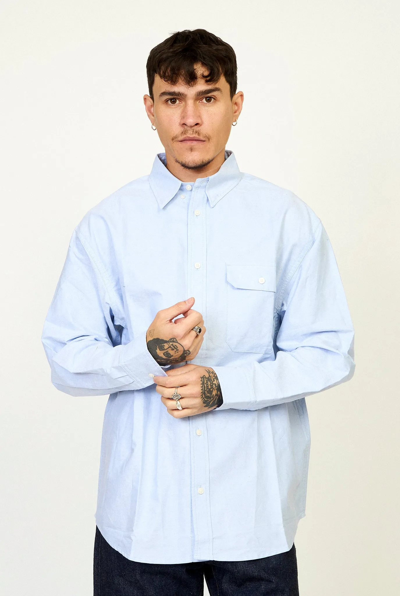 GRAMICCI Woven Oxford Button Down