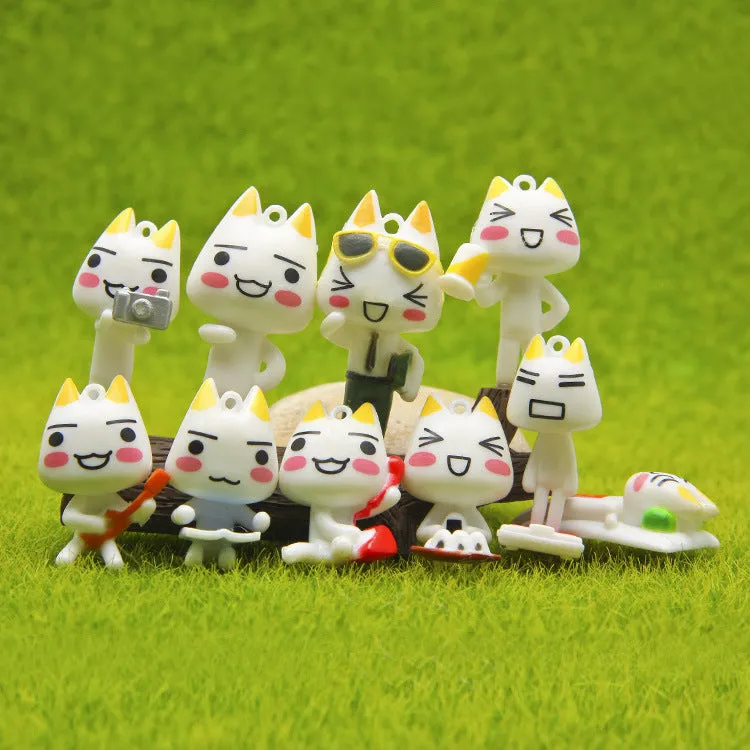 Hot Cute Cat Kitty Action Figures