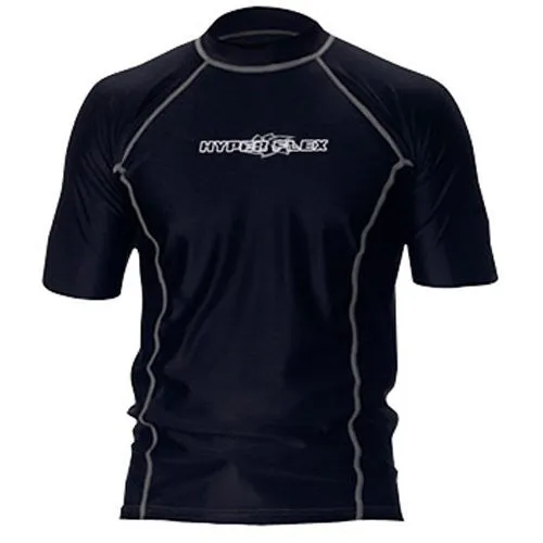 Hyperflex Adult Loose Fit Rash Guard - BLACK