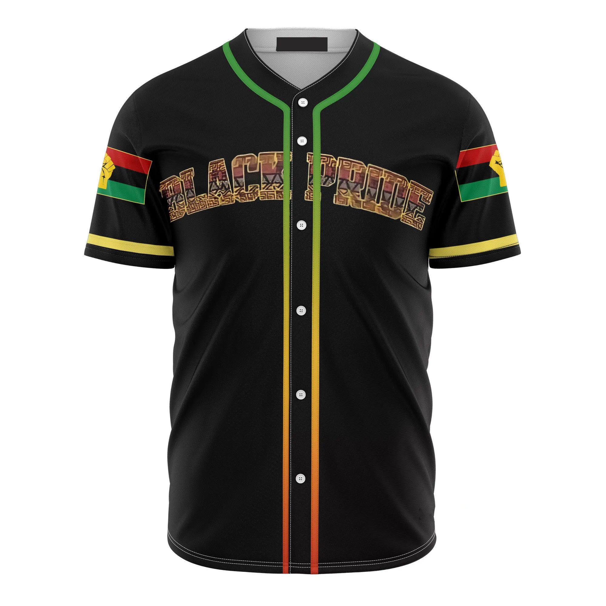 Juneteenth Black Power African American African Pride Baseball Jersey