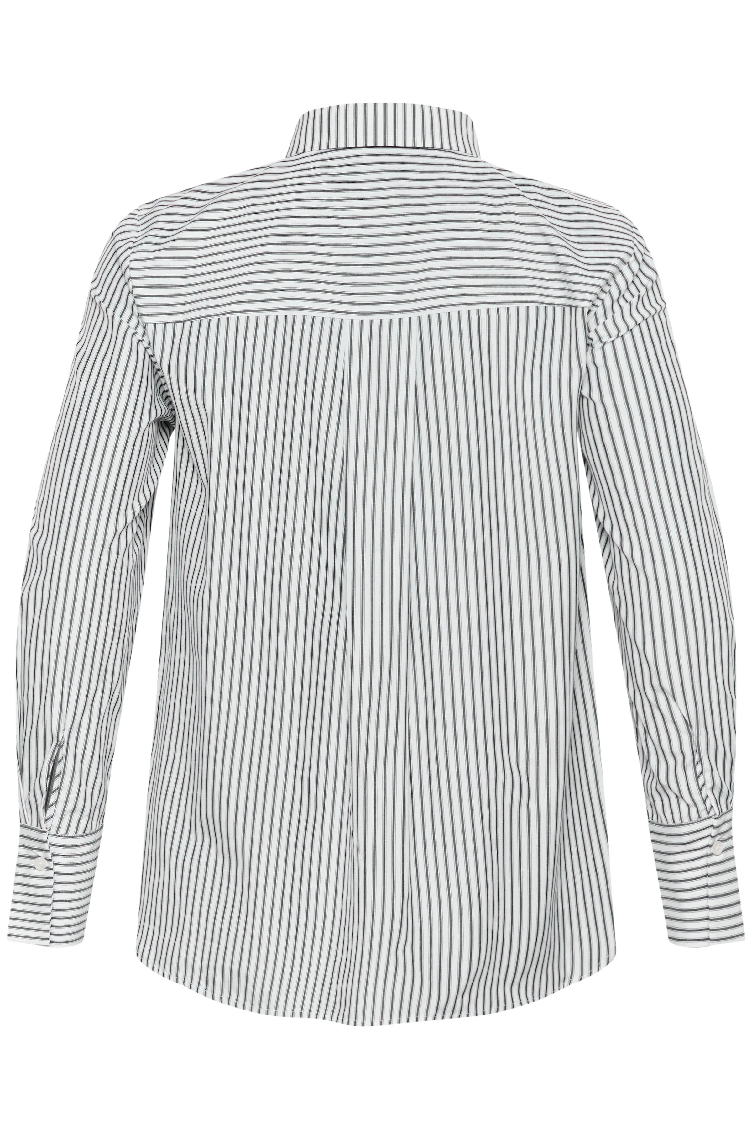 Kaffe Curve Jerria Shirt in White/Black