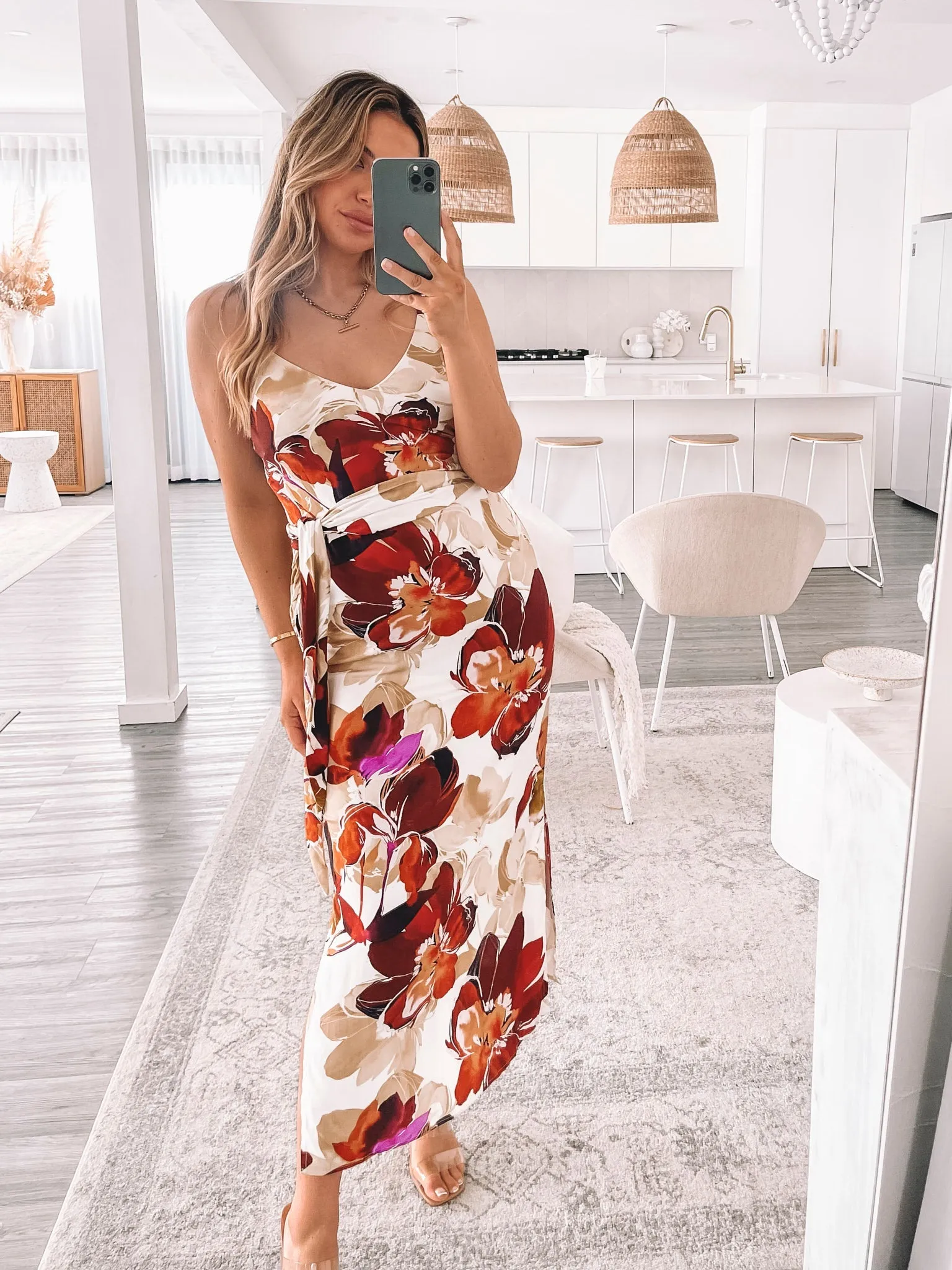 Laguna Dress - Fawn Floral