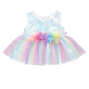 Light-Up Pastel Flower Dress