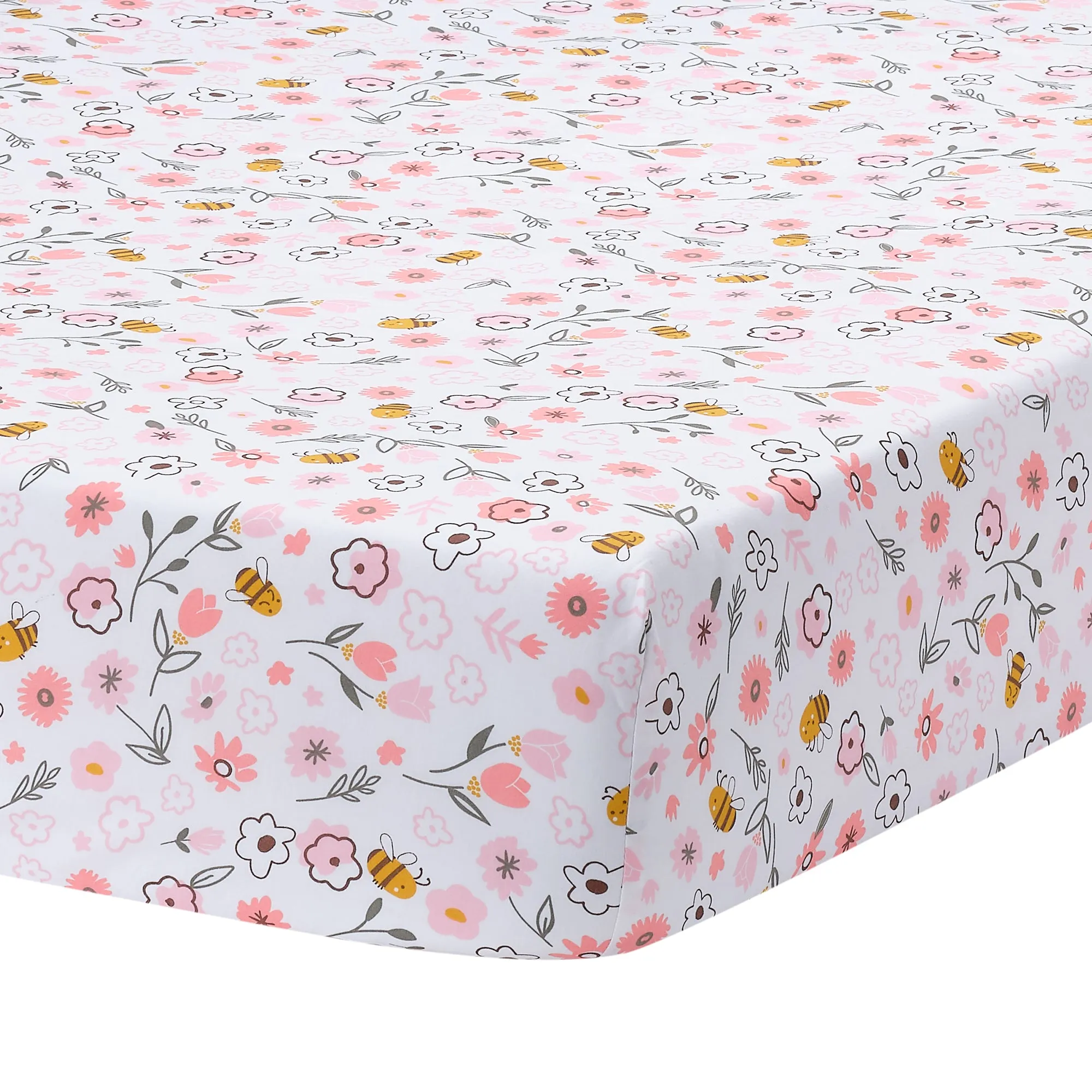 Little Garden 3-Piece Crib Bedding Set