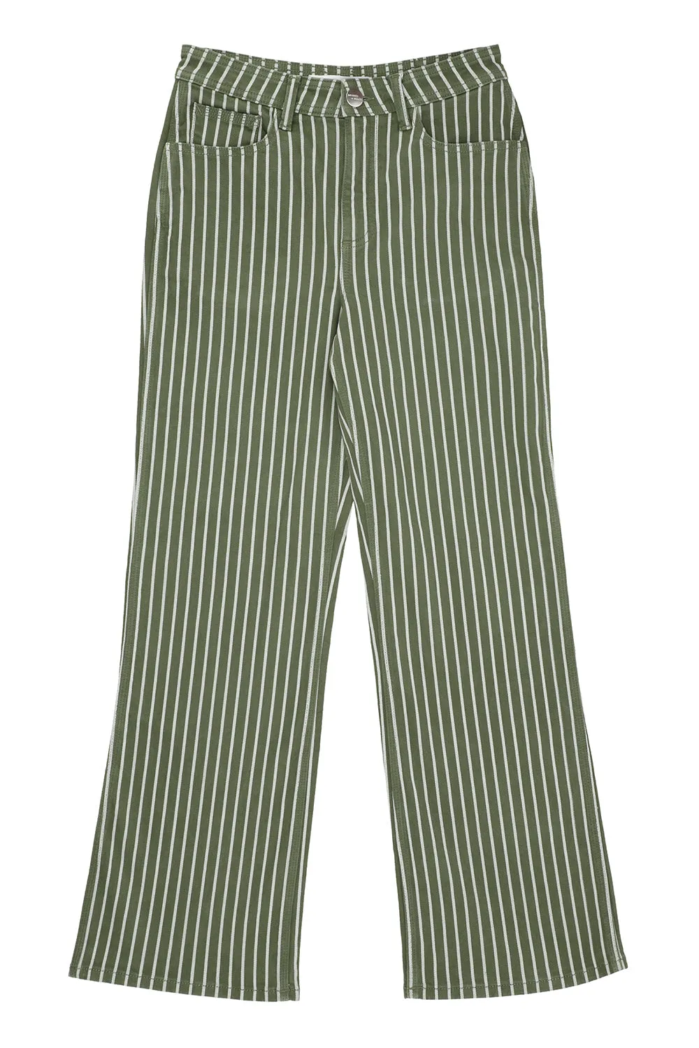 Mabel Jean in Khaki Stripe