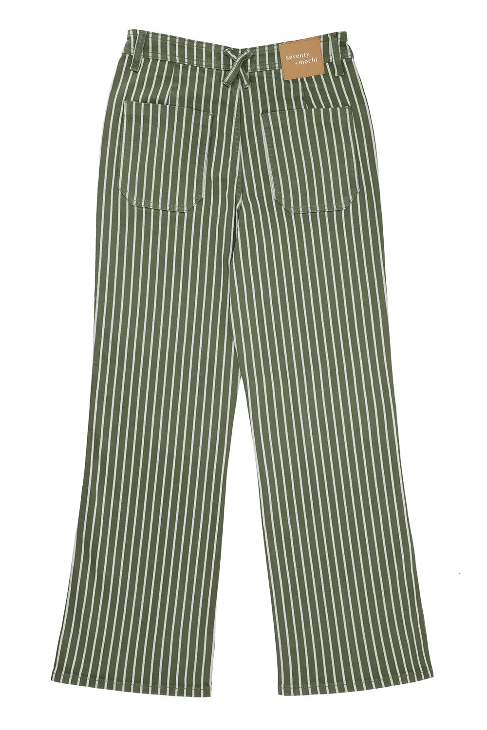 Mabel Jean in Khaki Stripe