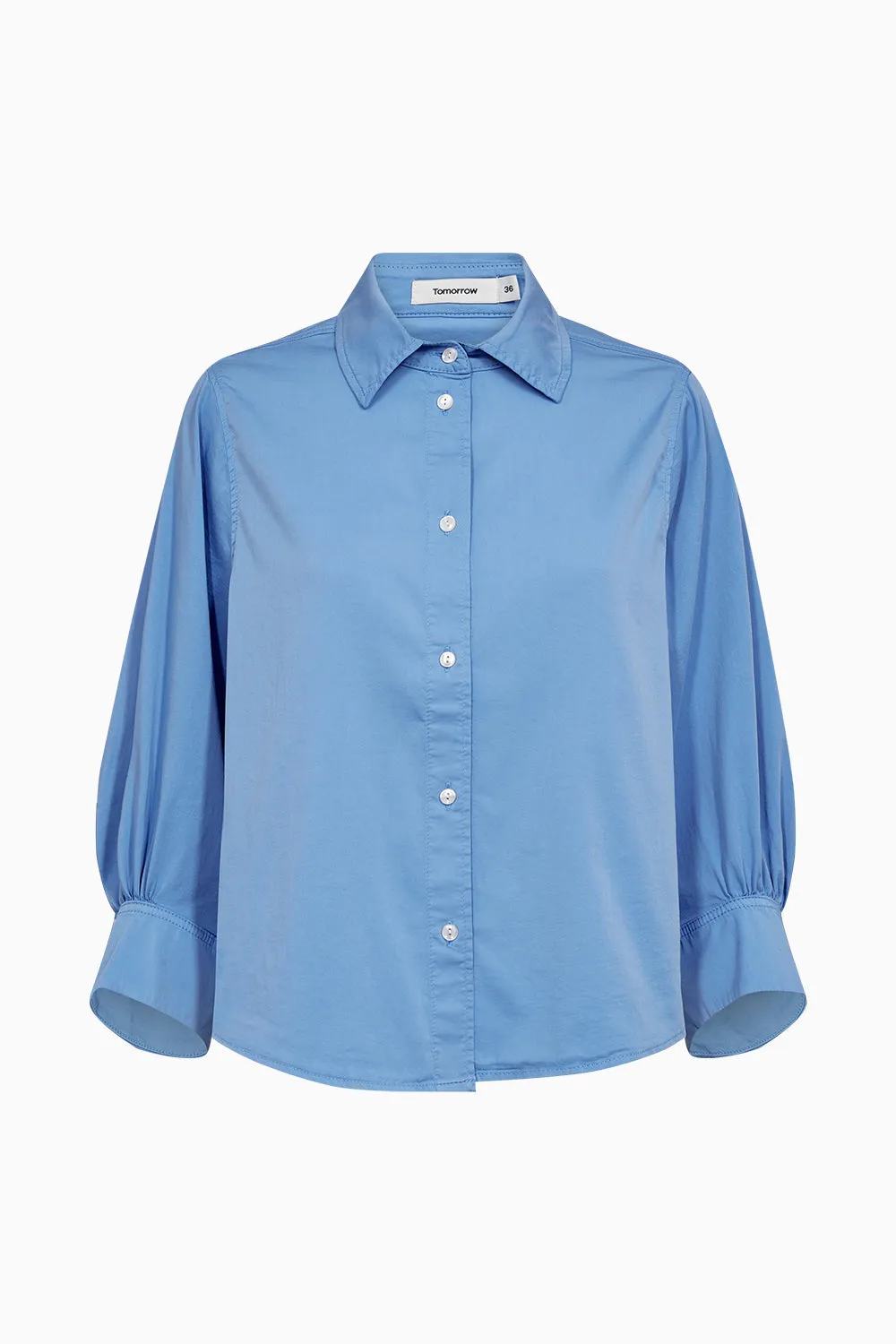 Moussa hepburn shirt - Clear Sky Blue