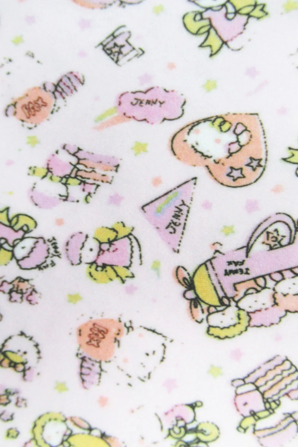 Original Print Tights / Pink Cartoon