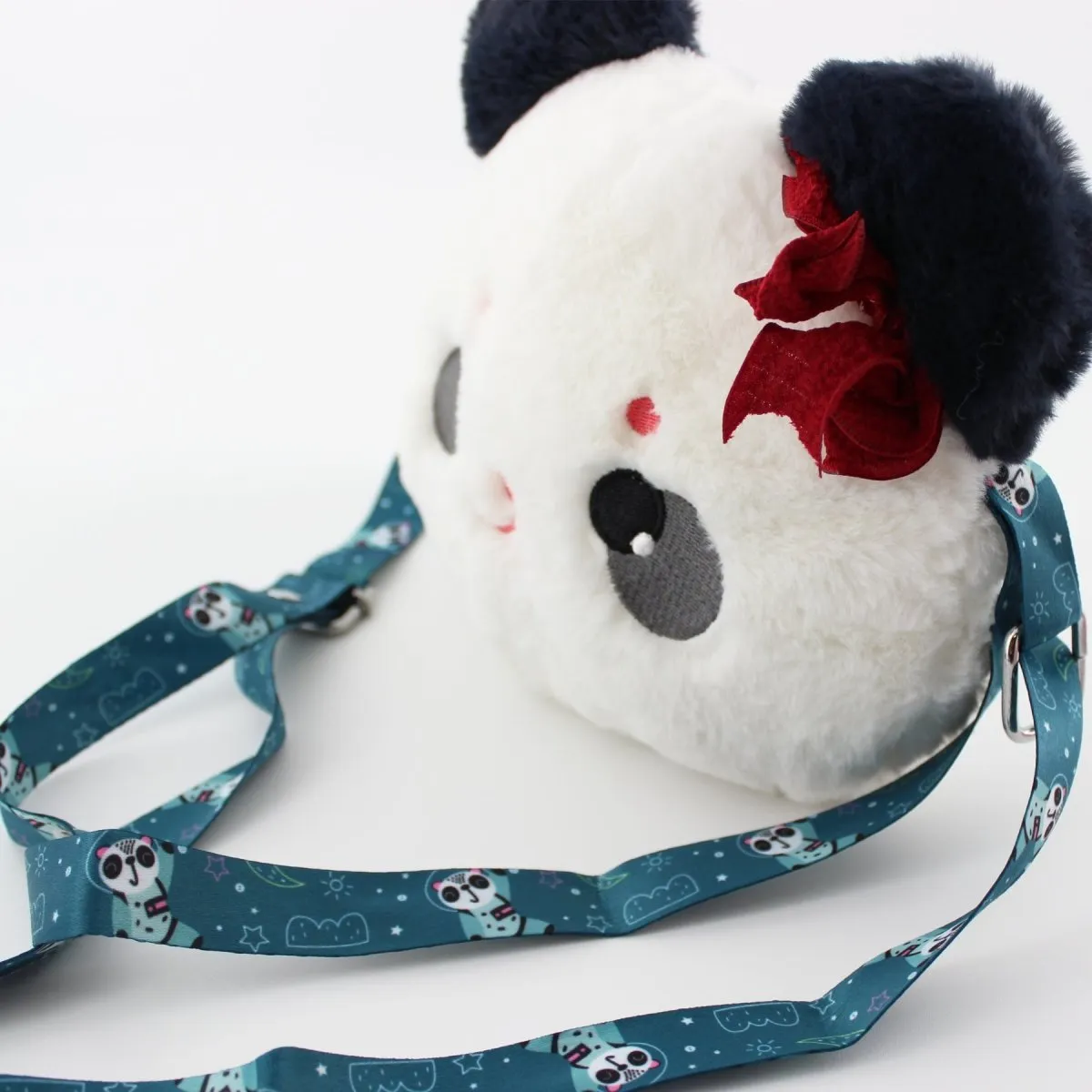 Panda Crossbody Plush Bag Purse Kawaii Cartoon Purse for Girls