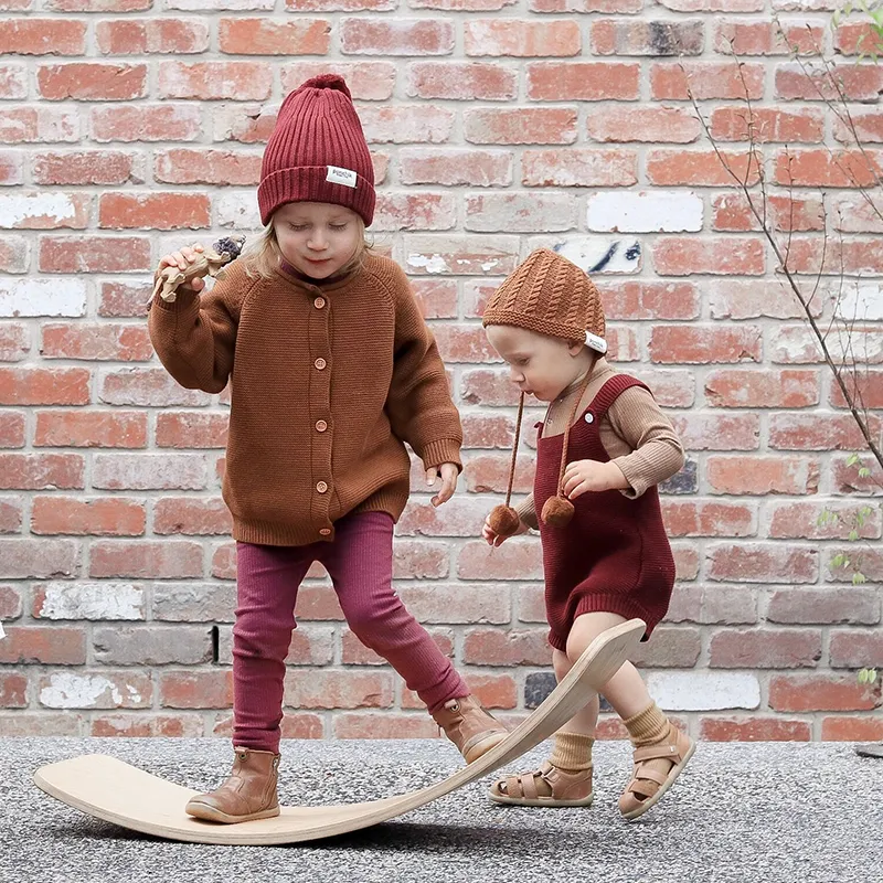 Ponchik Knitted Bonnet - Maple Syrup