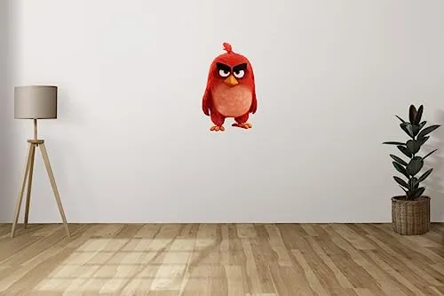 Red Angry Bird Wall Sticker for Kids Room Decor