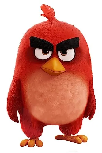 Red Angry Bird Wall Sticker for Kids Room Decor