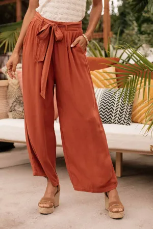 Russet Wide Leg Pants