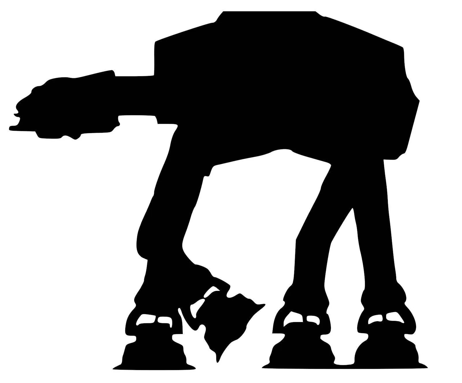 StarWars AT-AT Walker vinyl Decal / Sticker