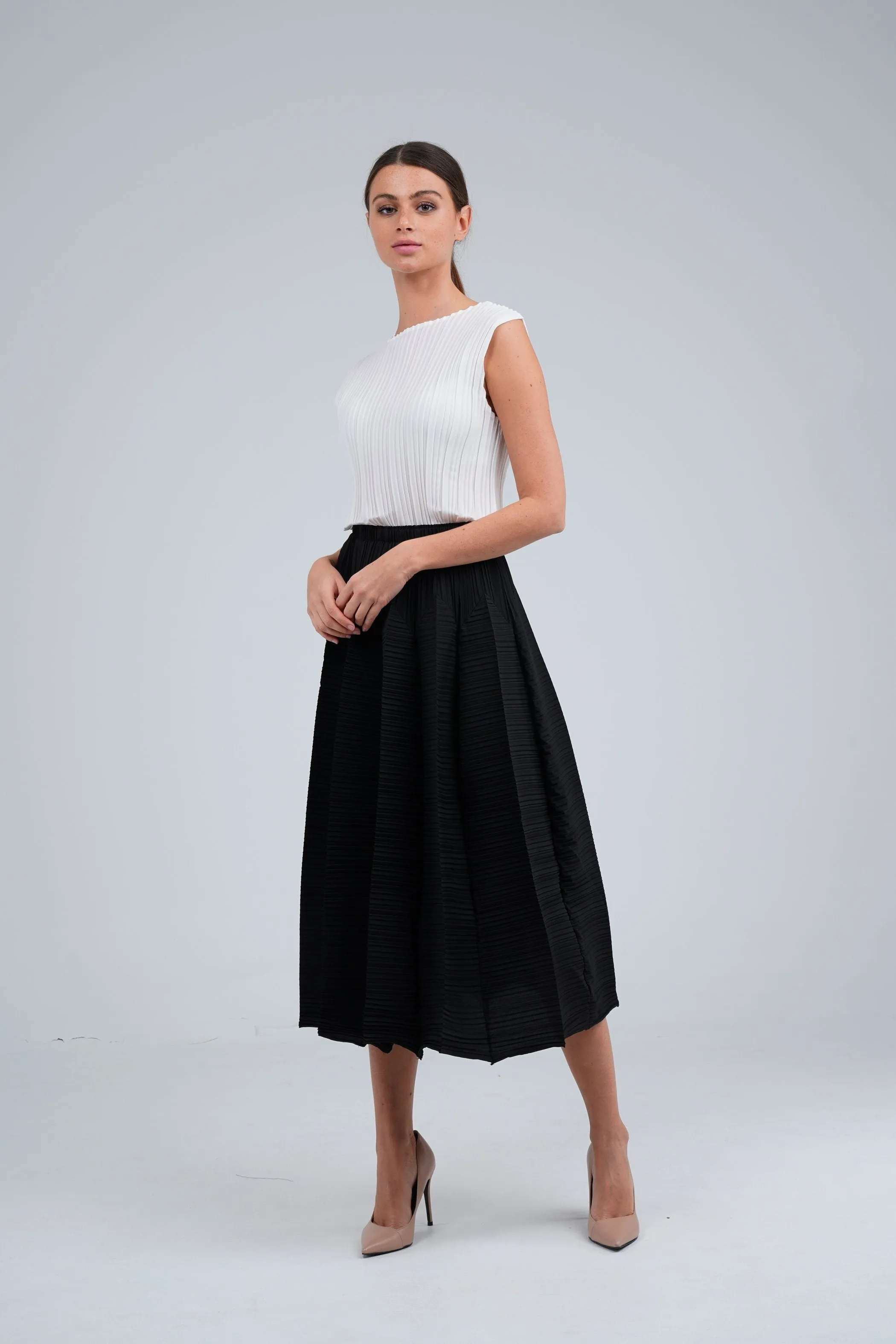 Symphony A-line Pleated Skirt