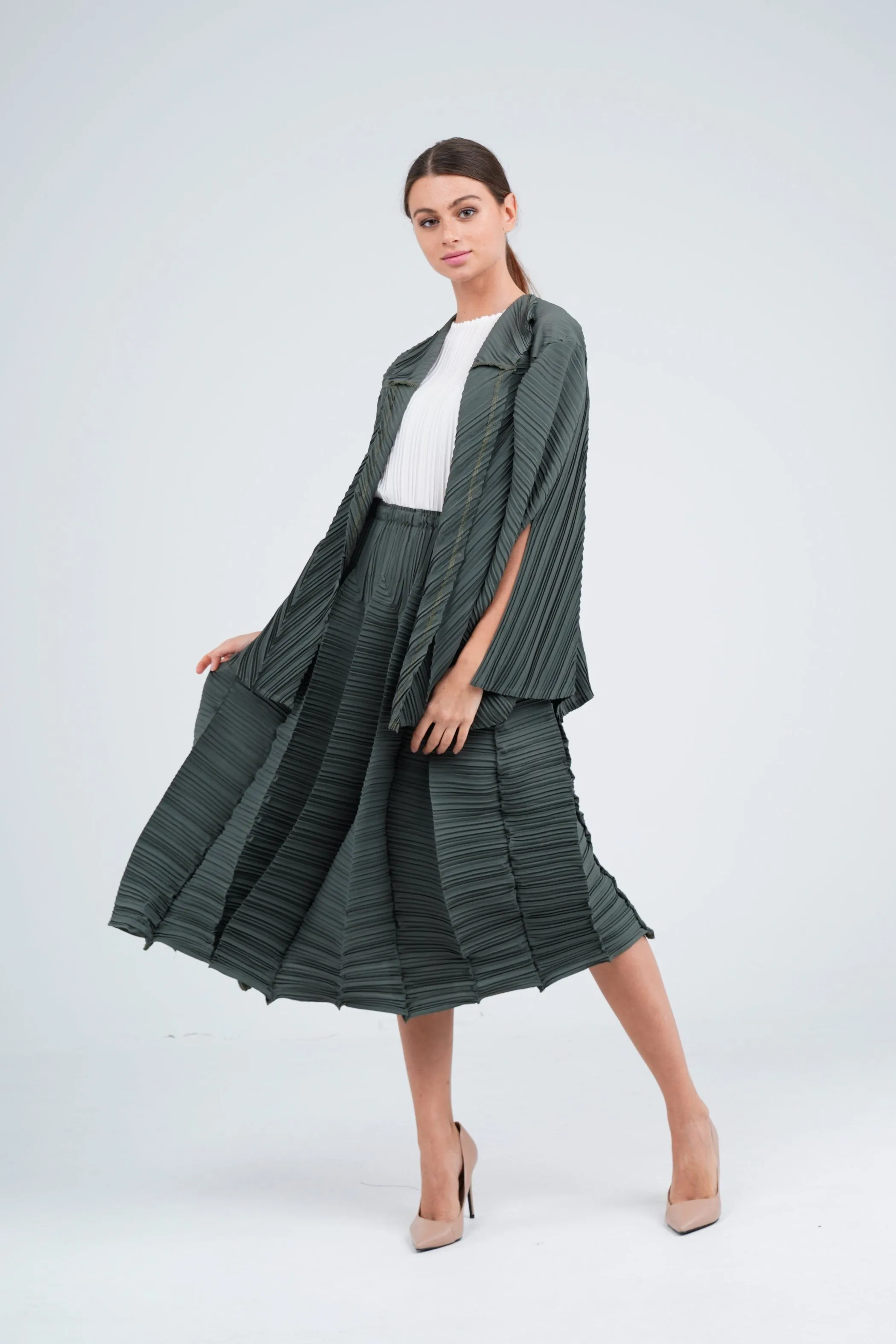 Symphony A-line Pleated Skirt