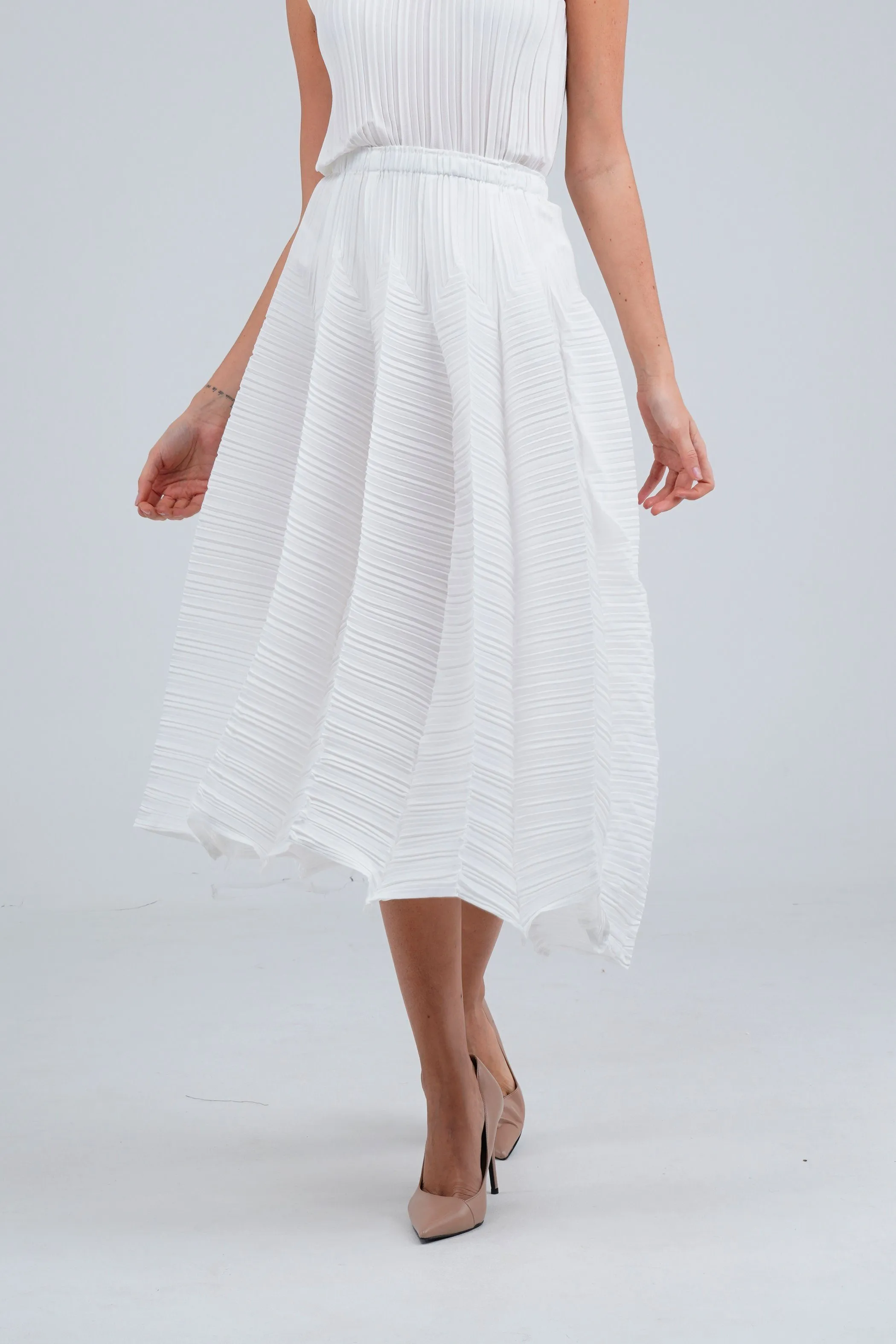 Symphony A-line Pleated Skirt