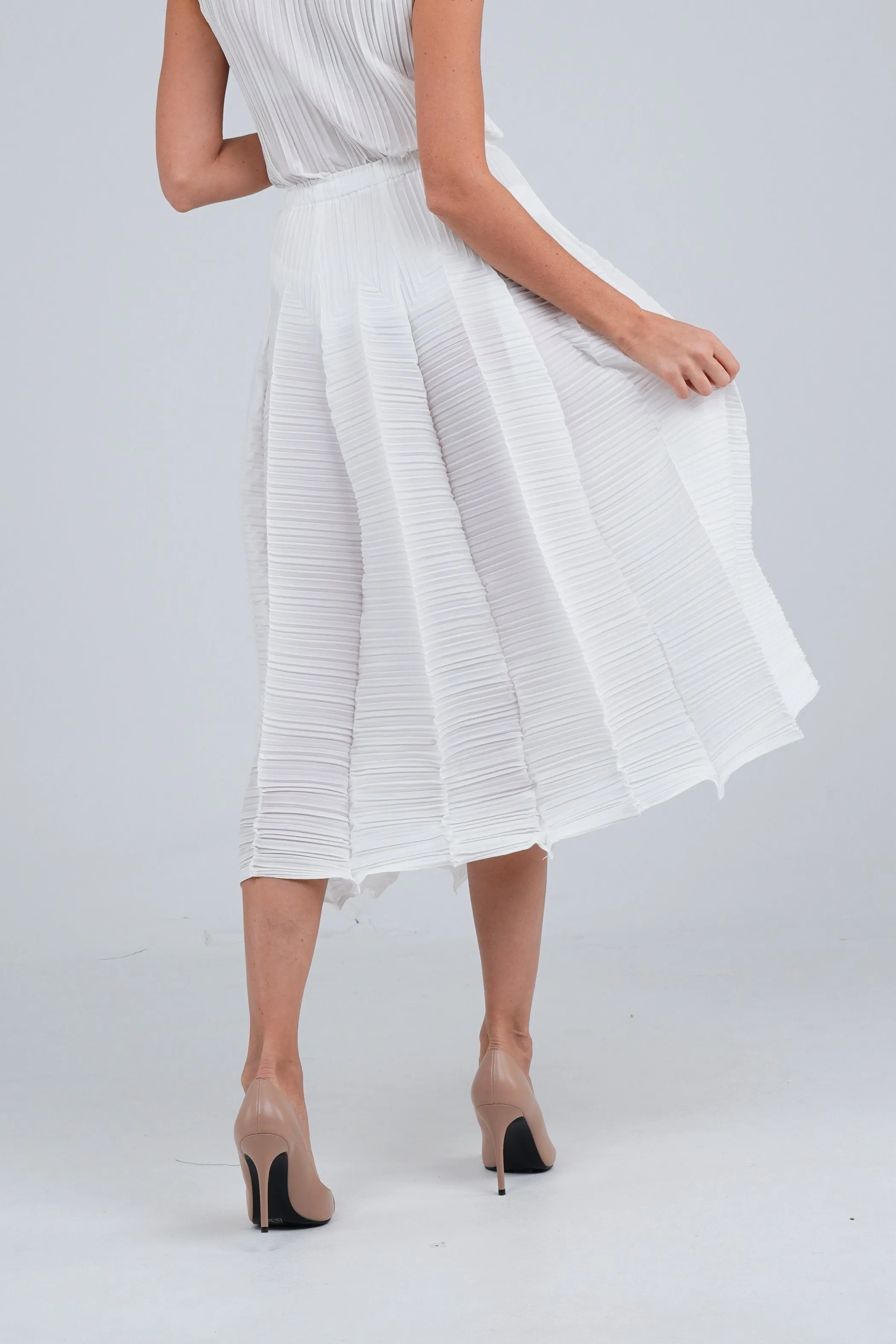 Symphony A-line Pleated Skirt