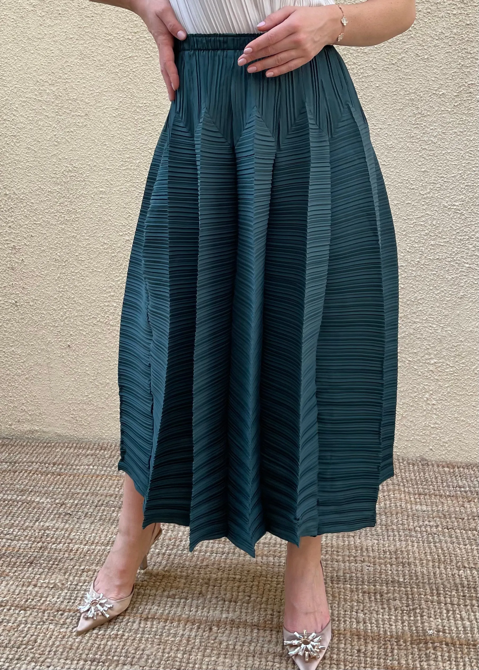 Symphony A-line Pleated Skirt