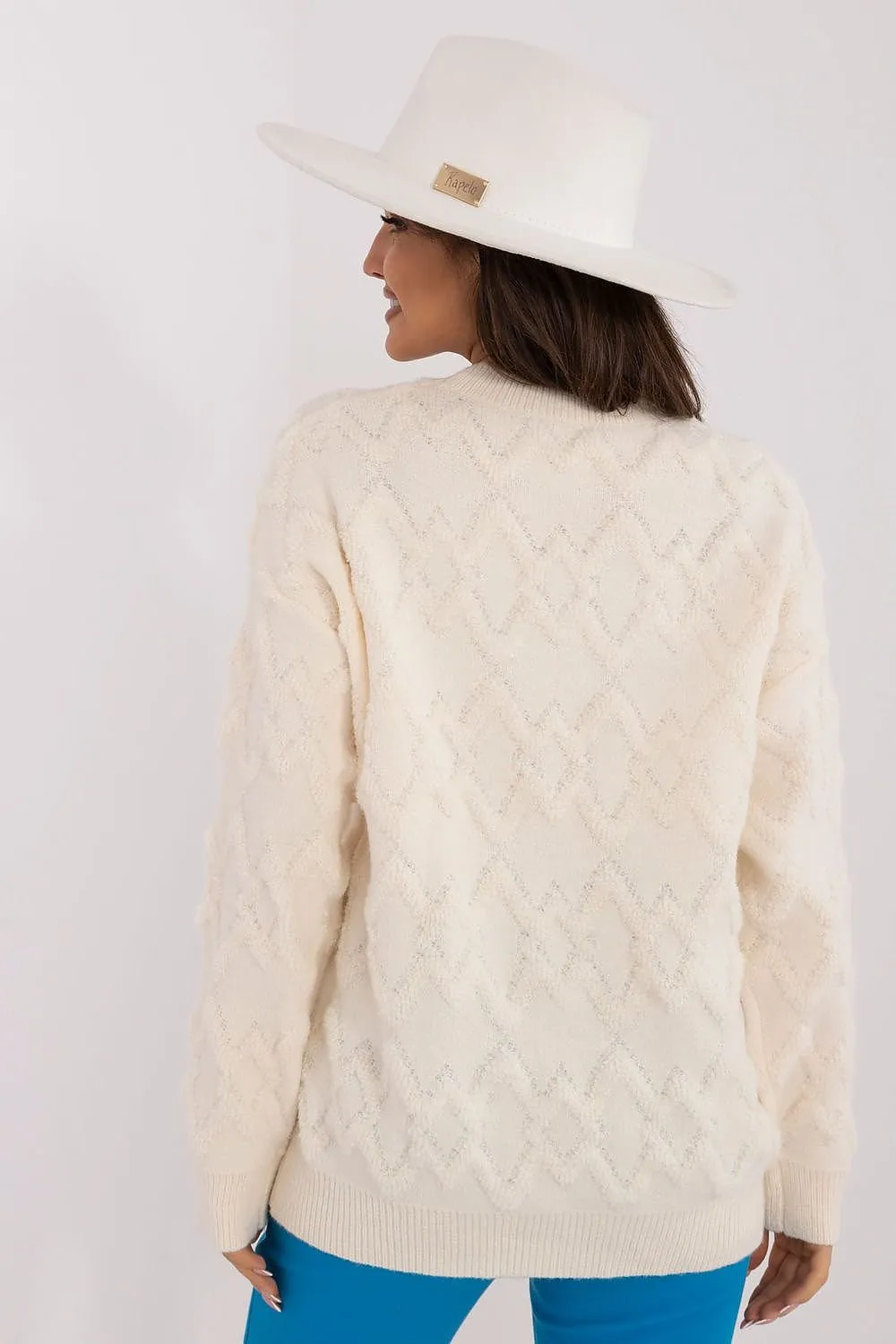 TEEK - Raised Diamond Touch Sweater