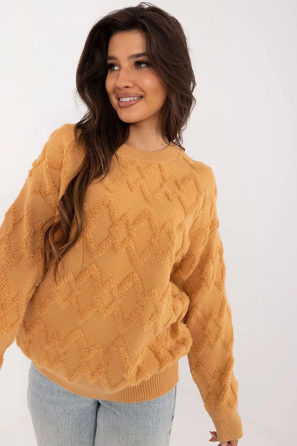 TEEK - Raised Diamond Touch Sweater