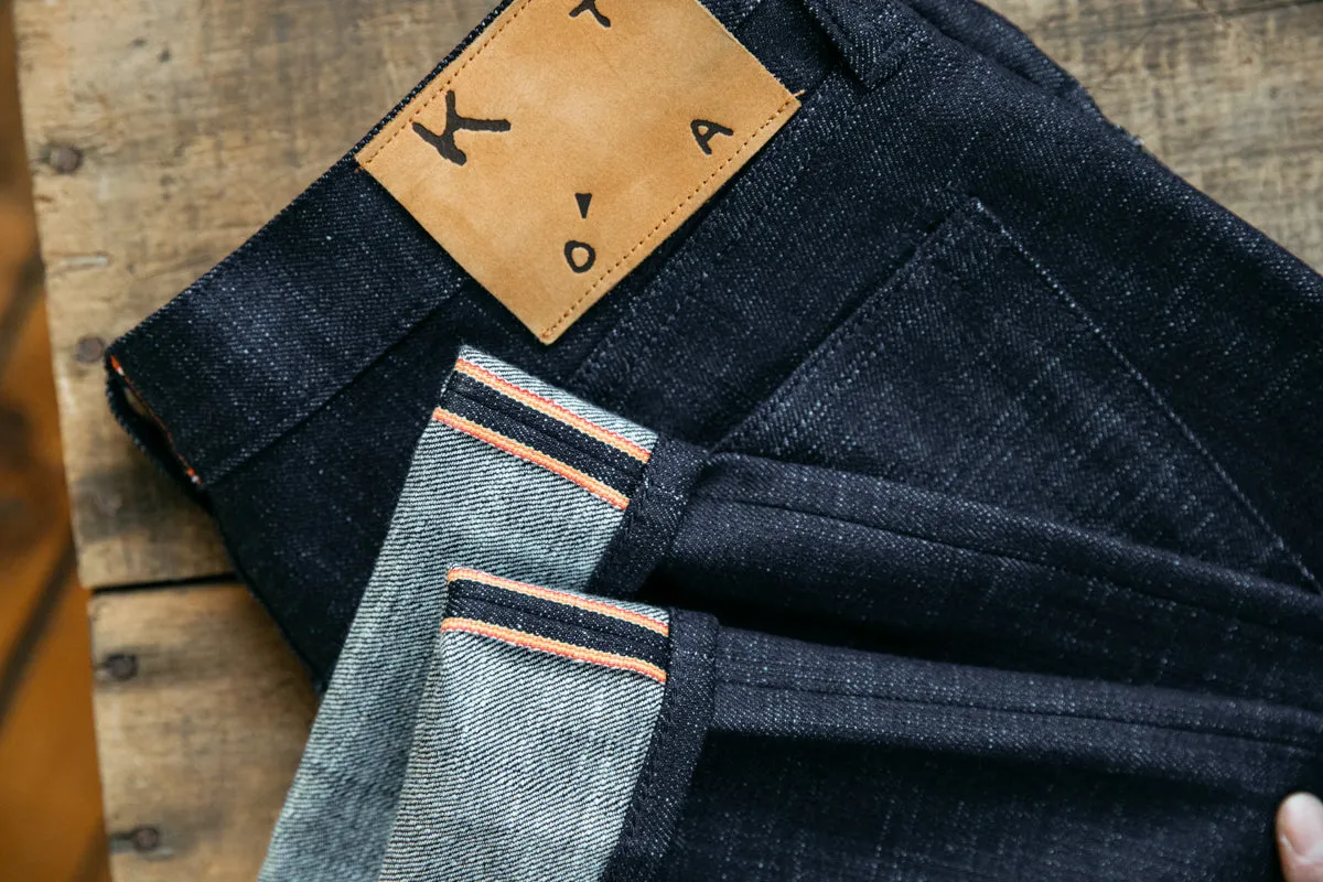 The Pen Slim etched - Classic Raw 13oz Selvedge