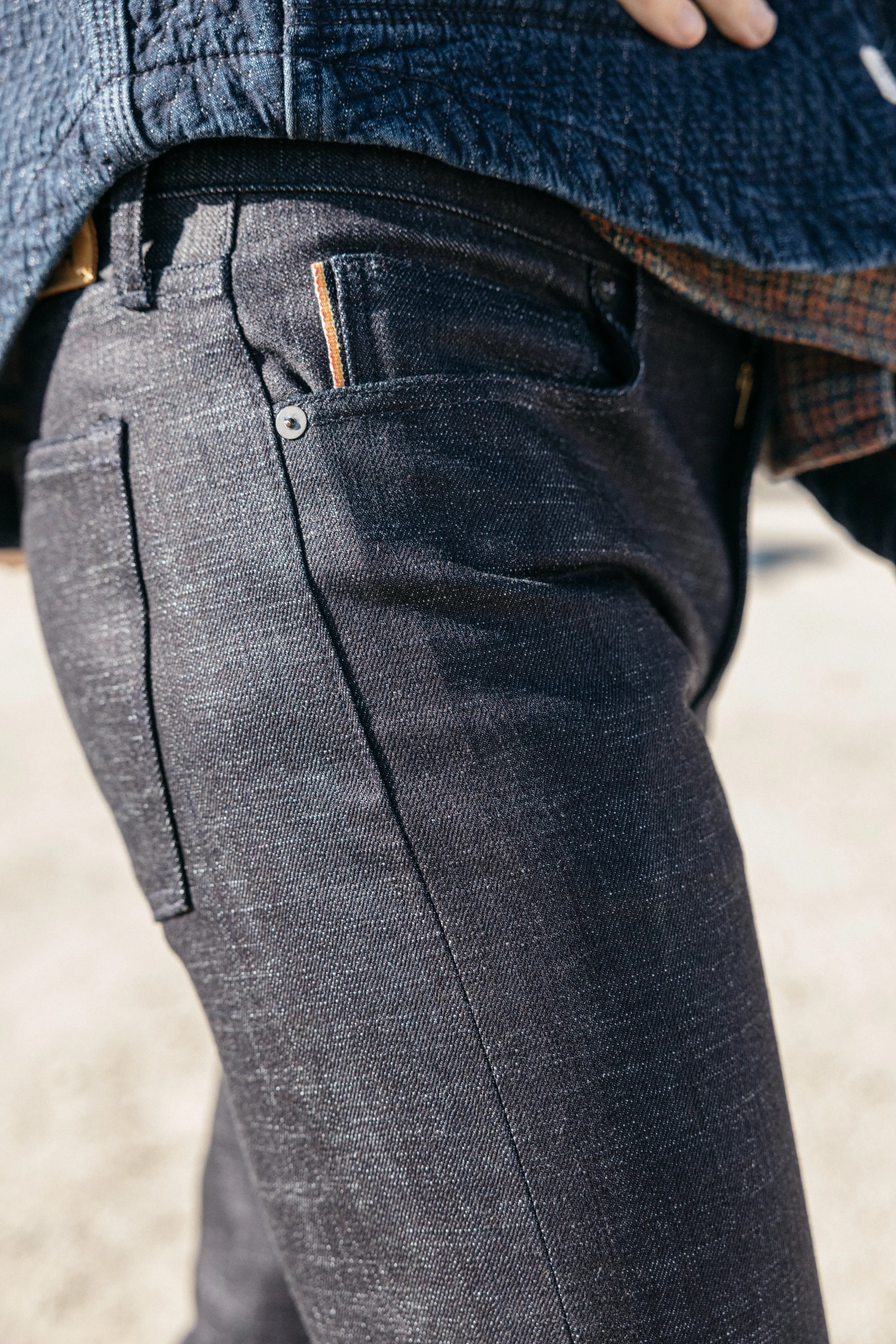 The Pen Slim etched - Classic Raw 13oz Selvedge