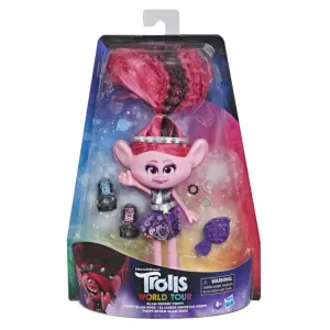 Trolls World Tour Deluxe Fashion Doll Glam Rockin' Poppy