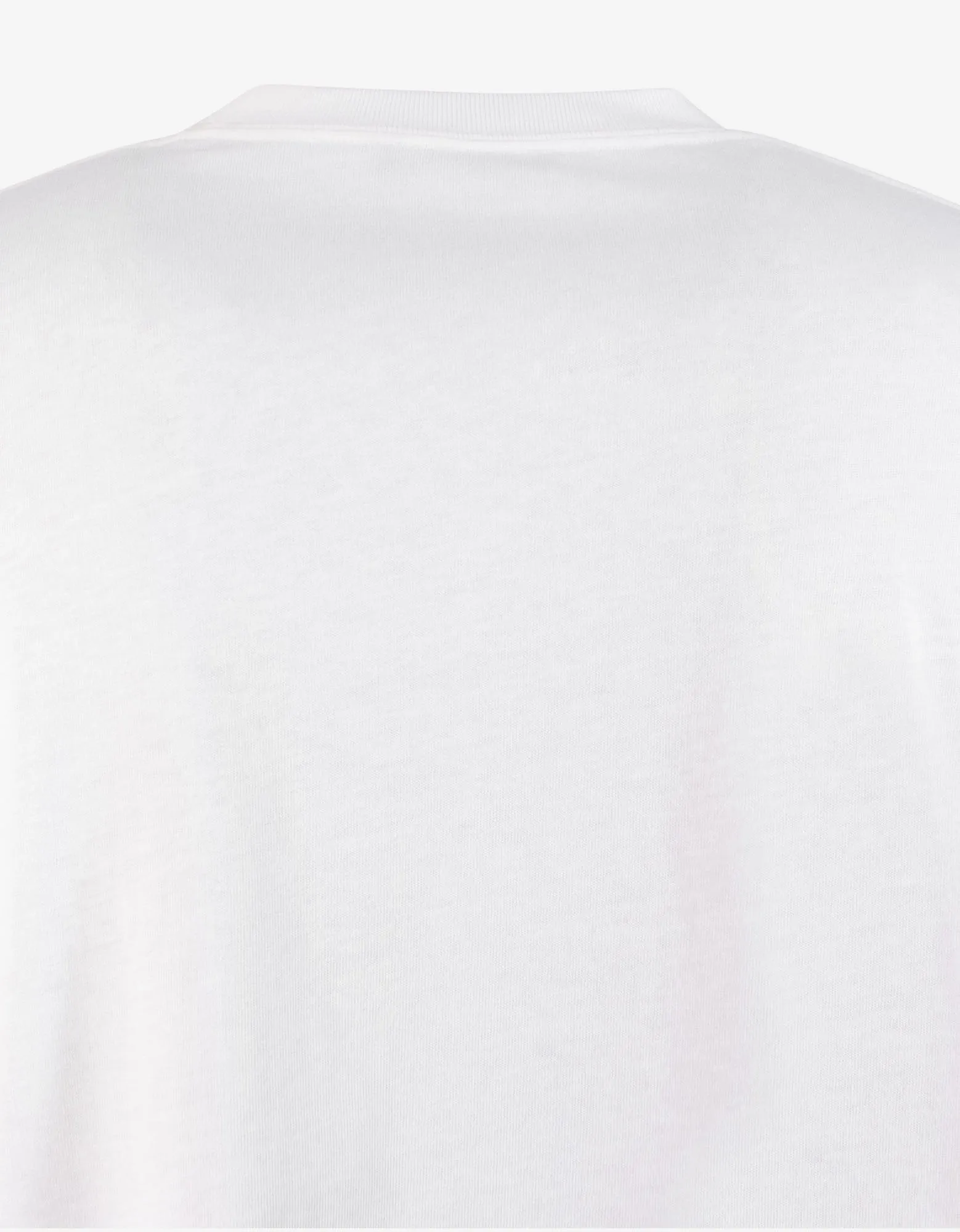 White Uniform Large Fit T-Shirt -