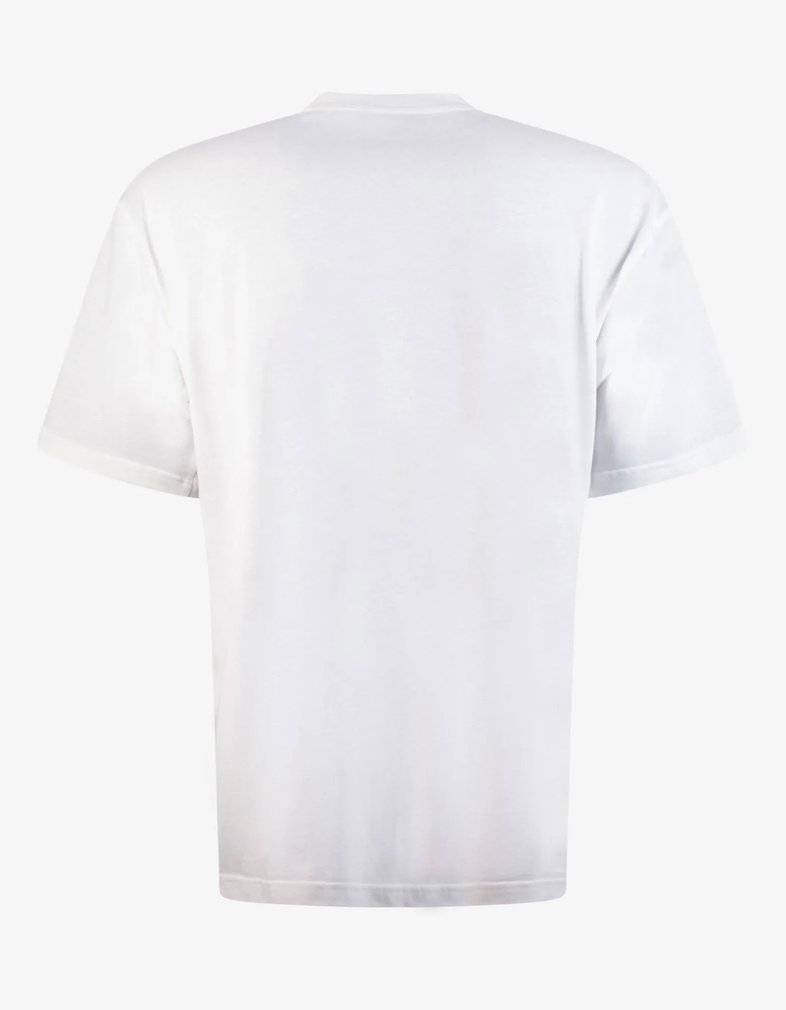 White Uniform Large Fit T-Shirt -