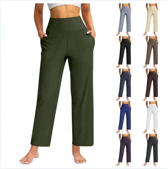 Women's High Waist Trousers